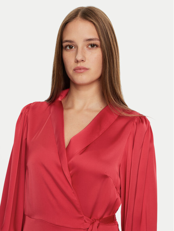 Vila Robe de cocktail Ravenna 14093784 Rouge Regular Fit Modivo
