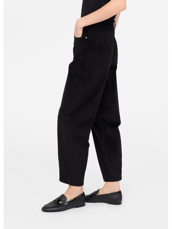 Liu Jo Liu Jo Pantaloni di tessuto MF5332T195A22222 Nero Carrot Fit