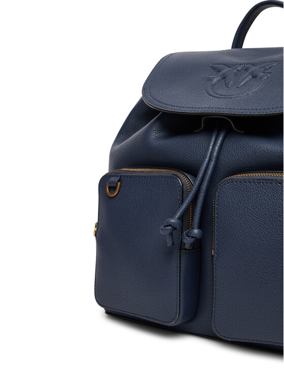 PINKO PINKO Batoh Carrie Backpack PE 25-26 PLTT 104351 A29Q Tmavomodrá
