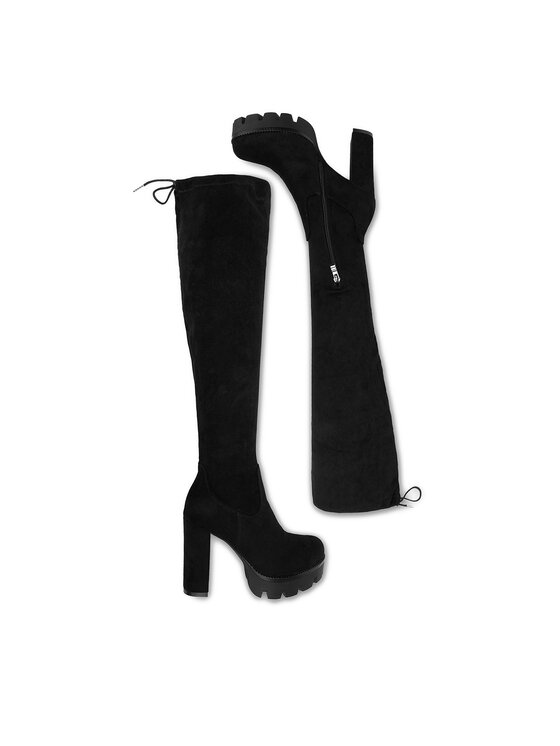 DeeZee DeeZee Μπότες 23759-7-BLACK SU Μαύρο