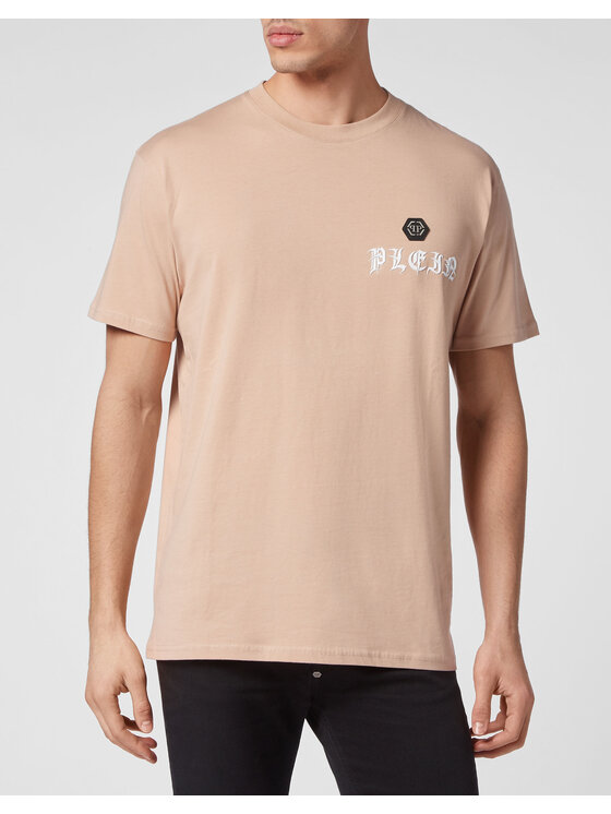 PHILIPP PLEIN PHILIPP PLEIN T-shirt 1491 Beige Regular Fit
