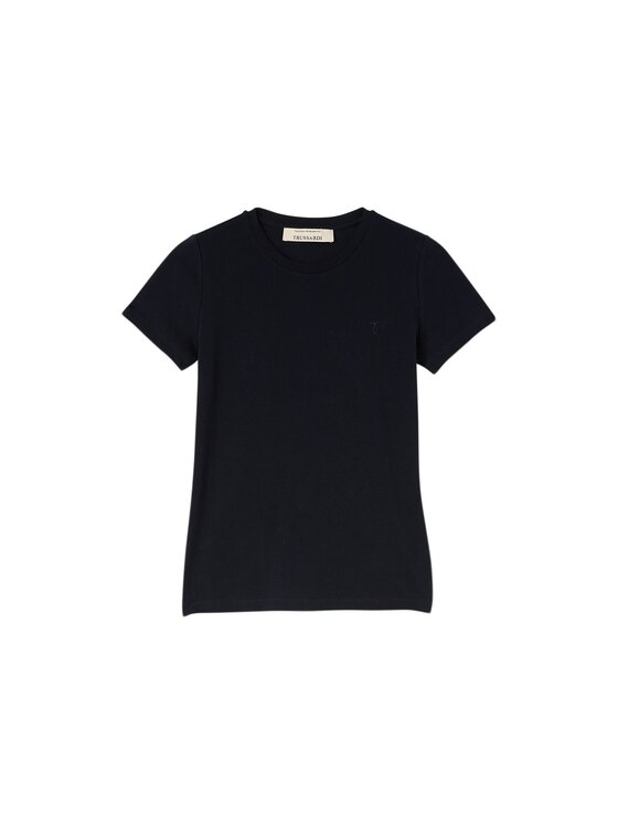 Trussardi Trussardi T-Shirt G0266000325N033 Czarny Regular Fit
