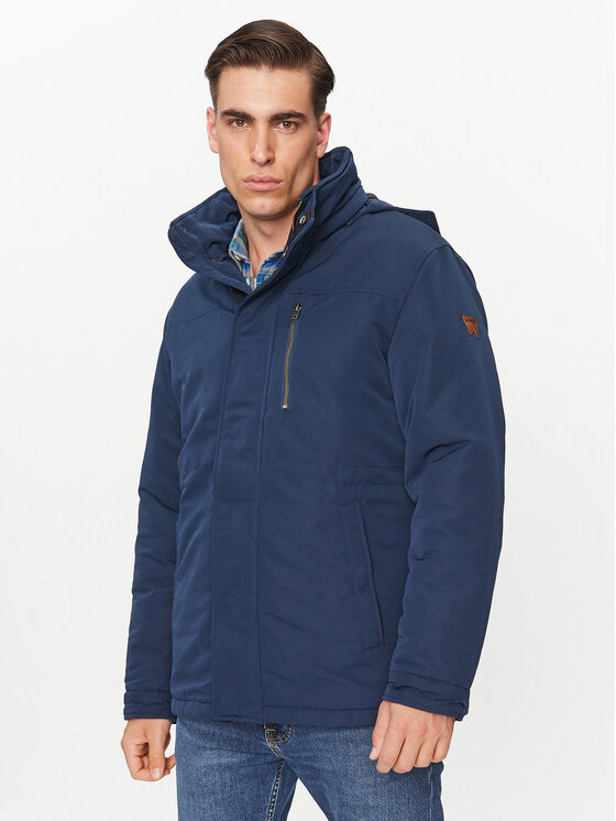 Wrangler Wrangler Giubbotto invernale Bodyguard 112341013 Blu scuro Regular Fit