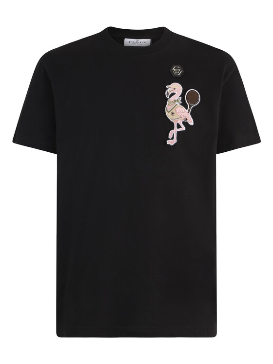 PHILIPP PLEIN PHILIPP PLEIN Tričko 30556 Čierna Regular Fit