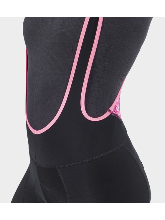 Alé Cycling Alé Cycling Spodnie outdoor Solid Essential Bib Czarny Fitted Fit
