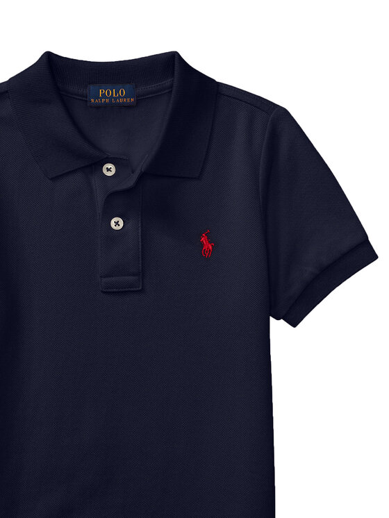 Polo Ralph Lauren Polo Ralph Lauren Тениска с яка и копчета 322603252 Тъмносин Regular Fit