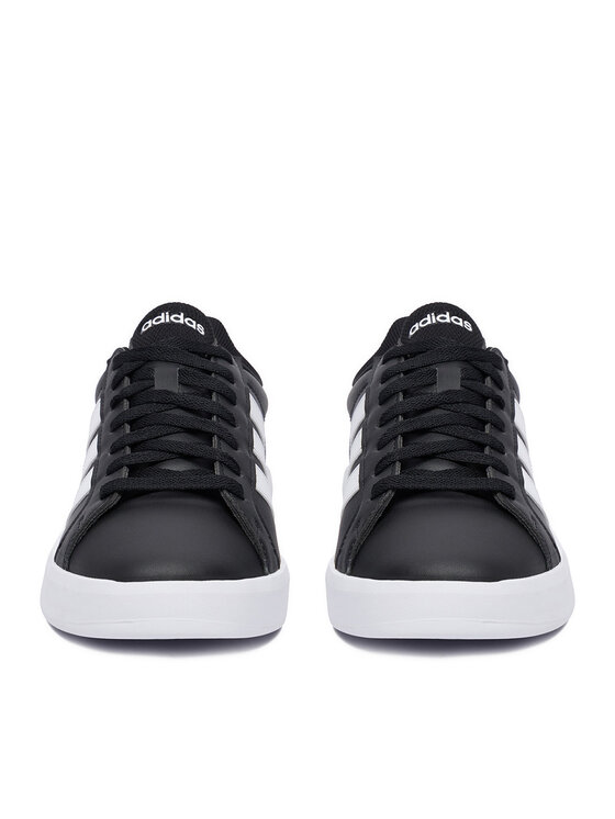 adidas adidas Sneakersy WB-Grand Court 3.0 J JP9366 Czarny