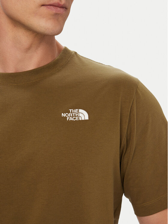 The North Face The North Face Póló Evolution Simple Dome NF0A8CZ2 Zöld Regular Fit