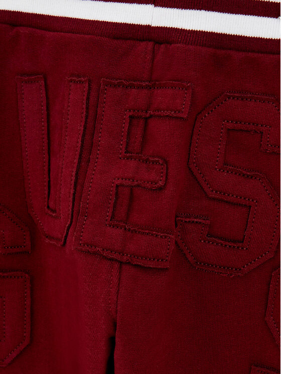Guess Guess Jogginghose N5YQ1 K0170 Dunkelrot Regular Fit