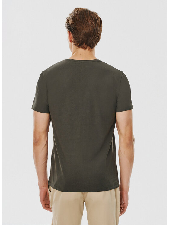 Pako Lorente Pako Lorente T-Shirt P24WF-TT-001 Zielony Slim Fit