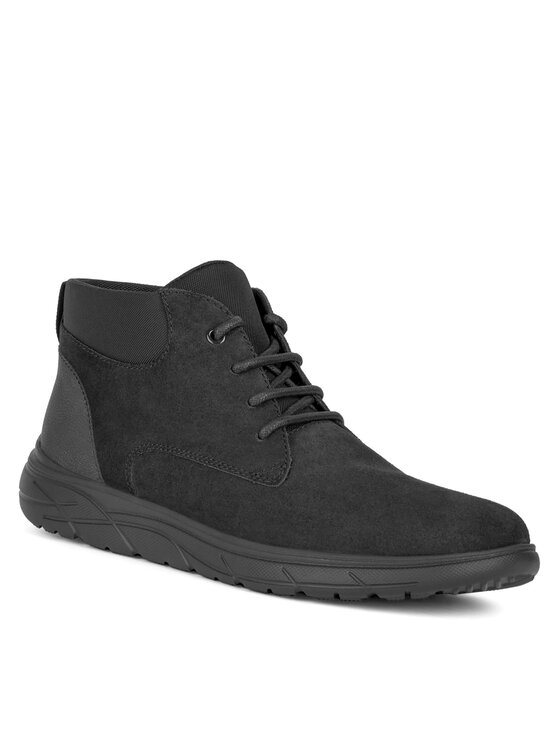 Geox Geox Šnurovacia obuv U Portello U36E1B 022EK C6372 Kaki