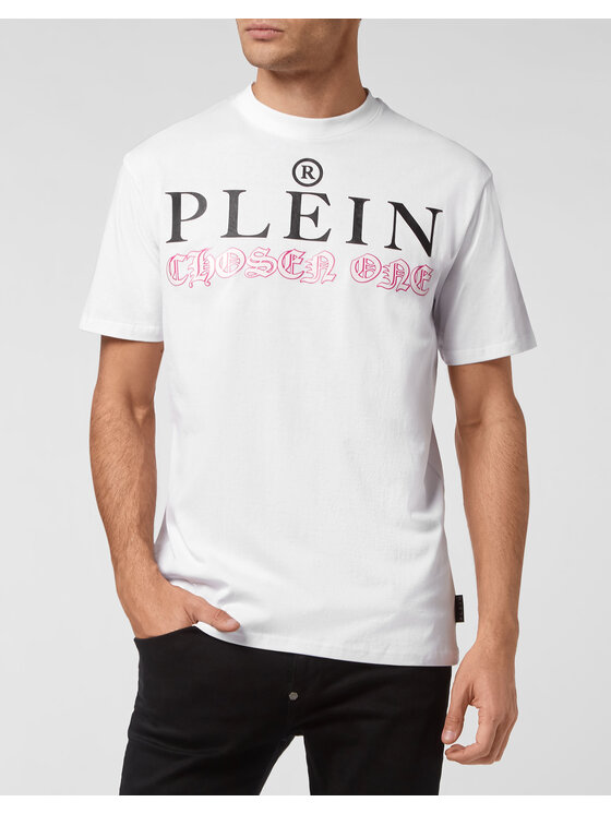 PHILIPP PLEIN PHILIPP PLEIN T-Shirt 1433 Różowy Regular Fit
