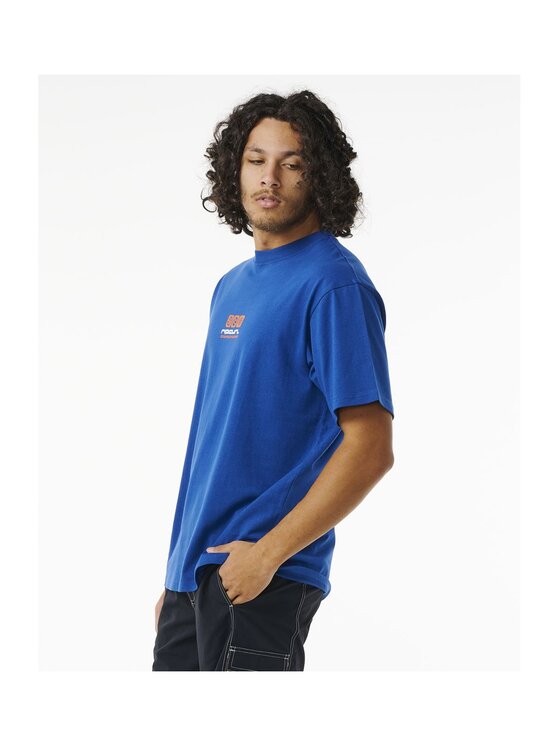 Rip Curl Rip Curl T-Shirt Archive Ocean Tech Tee Niebieski Regular Fit