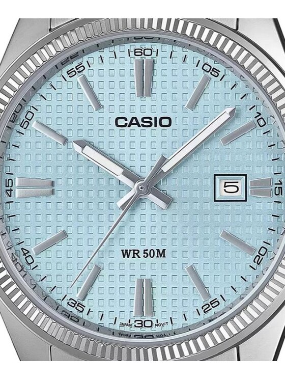 Casio Casio Hodinky MTP-1302PE-2AVEF Strieborná