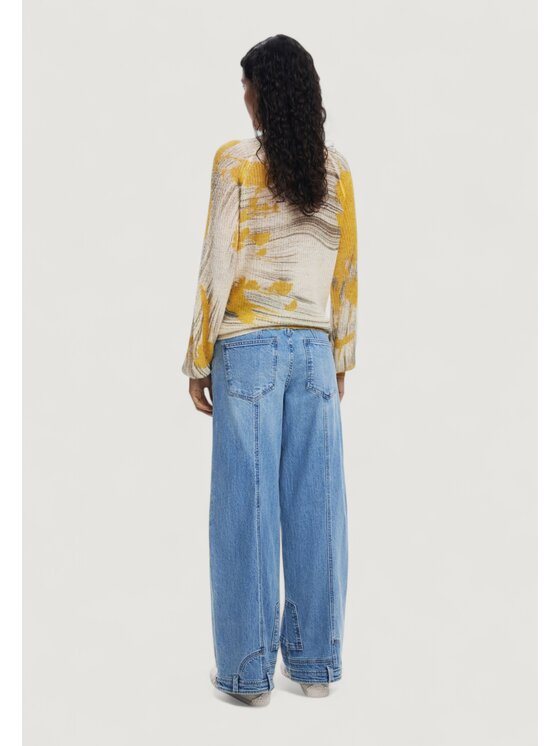 Desigual Desigual Maglione JERS_HYDER Giallo Casual Fit