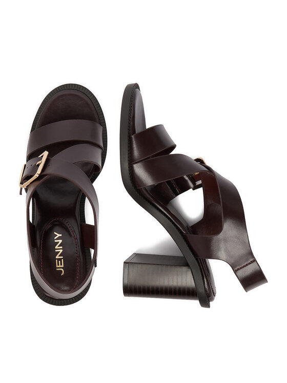 JENNY JENNY Sandalen CEO-HY7750-1 Dunkelrot