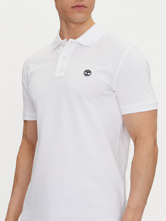 Timberland Timberland Polokošeľa TB0A6VDP Biela Regular Fit