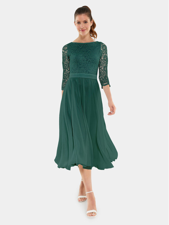 Swing Swing Kokteiļkleita 77761710 Zaļš Regular Fit