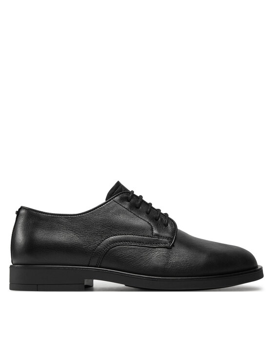 Calvin Klein Nizki čevlji Derby Lth HM0HM01567 Črna