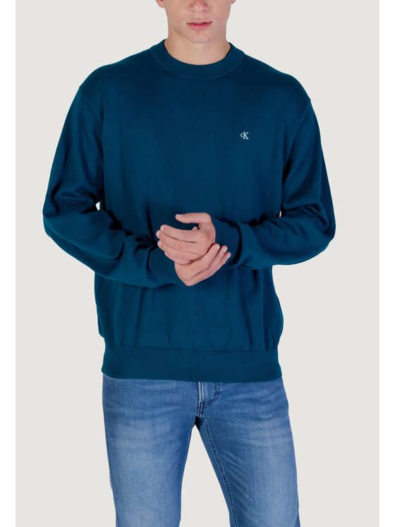 Calvin Klein Jeans Calvin Klein Jeans Πουλόβερ LS EZ COTTON CREWNK Πράσινο To Fit