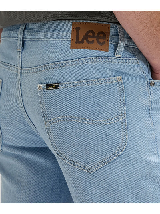Lee Lee Jeansy 112376404 Niebieski Regular Fit