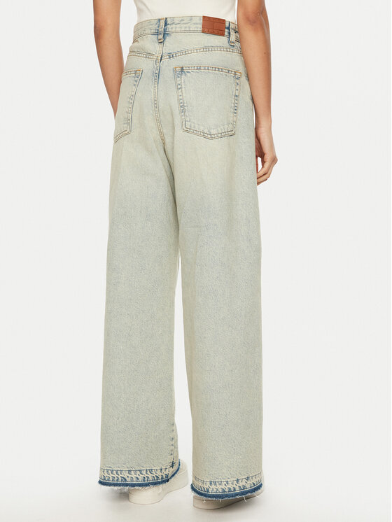 Tommy Jeans Tommy Jeans Blugi DW0DW21254 Albastru Wide Leg