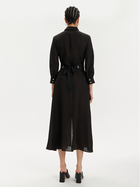 Marella Marella Vasaras kleita Estasi 2413221094 Melns Regular Fit