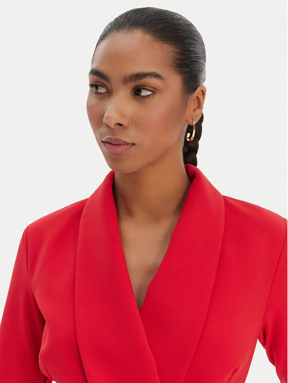 Rinascimento Rinascimento Abito da cocktail CFC0126777003 Rosso Slim Fit