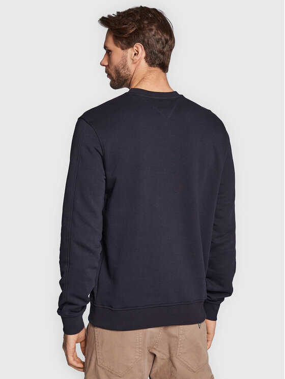 Felpa M3RQ08 KBK32 Blu scuro Slim Fit