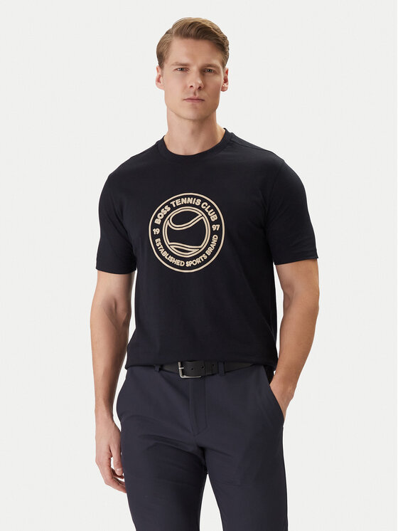 BOSS Tricou TS_Join Logo 50553648 Bleumarin Regular Fit