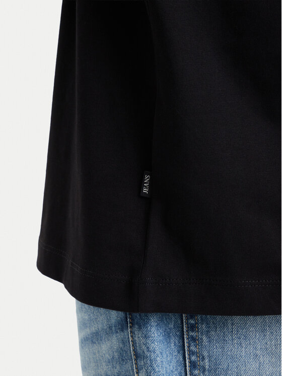 Guess Jeans Guess Jeans Тишърт M6BI88 K6999 Черен Regular Fit