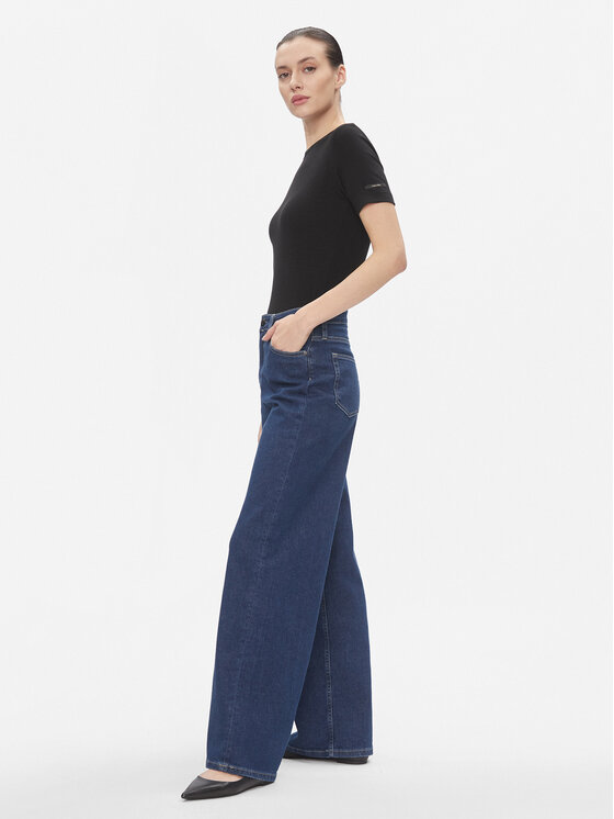 Calvin Klein Calvin Klein T-särk Modal Rib Ss Tee K20K206404 Must Slim Fit