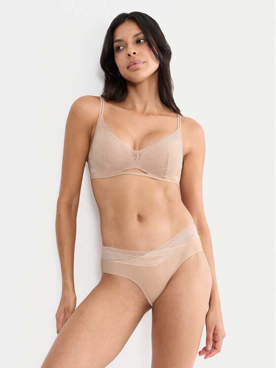 Triumph Triumph Klassischer Damenslip Breathe & Lift Smart 10226437 Beige