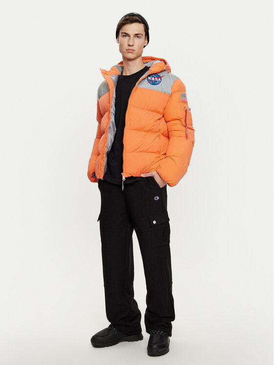 Alpha Industries Alpha Industries Зимно яке 148135 Оранжев Regular Fit