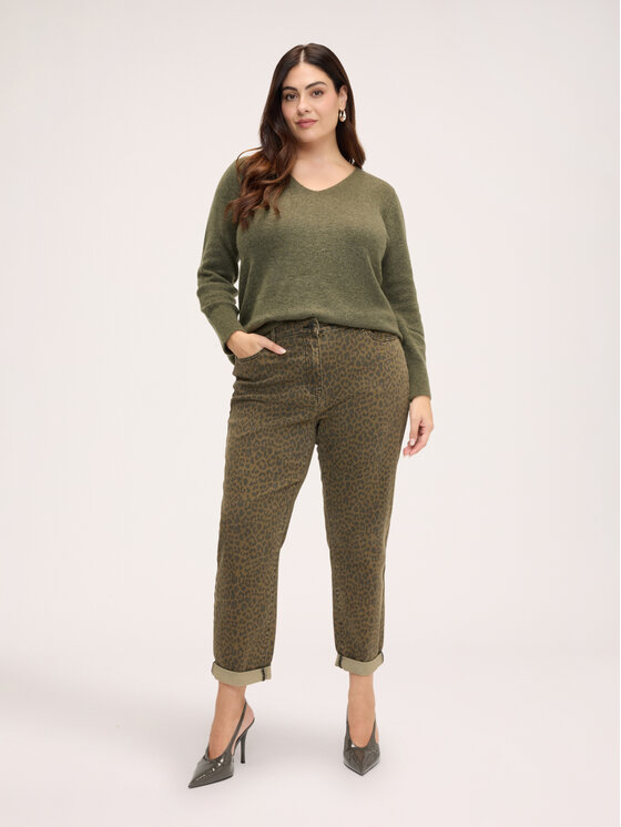 Fiorella Rubino Fiorella Rubino Maglione M494L008770N025 Verde Regular Fit