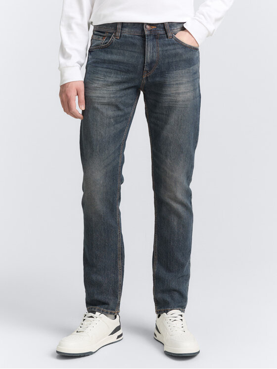 Tom Tailor Tom Tailor Jeansy MARVIN Niebieski Straight Fit