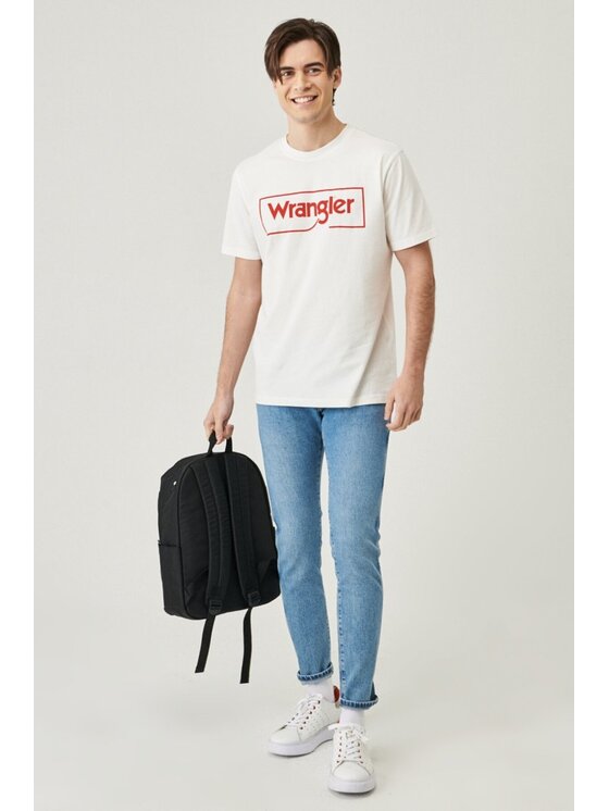 Wrangler Wrangler Jeansy BRYSON Niebieski Skinny Fit