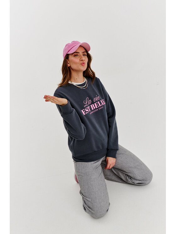NAOKO NAOKO Bluza Belle Vie Zielony Regular Fit