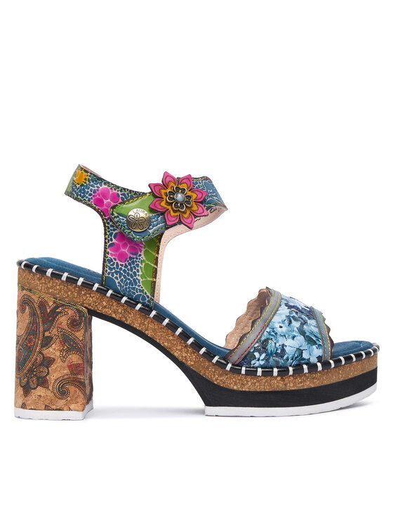 Laura Vita Sandały Naomio 15 Niebieski