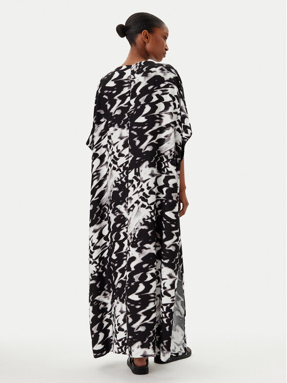 Calvin Klein Swimwear Calvin Klein Swimwear Kimono KW0KW02822 Čierna Relaxed Fit