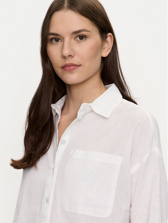 Brave Soul Brave Soul Camicia LSH-659ARIEL Bianco Regular Fit