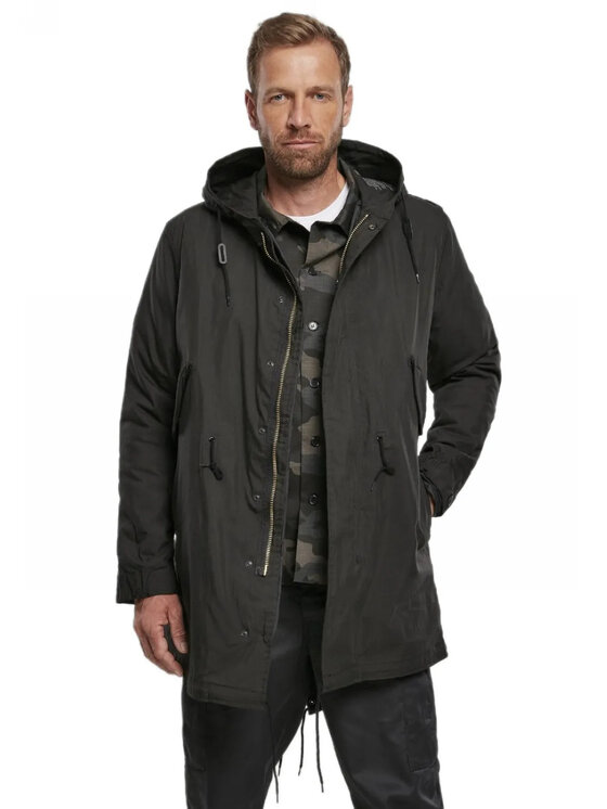 Brandit Brandit Parka 3164.2 Czarny Parka Fit
