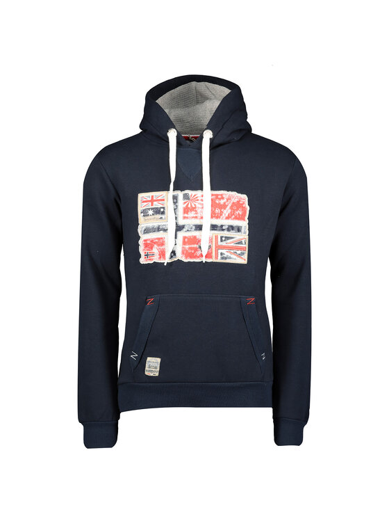 Geographical Norway Geographical Norway Bluza WT1874H/GN-NAVY Granatowy Reglan Fit
