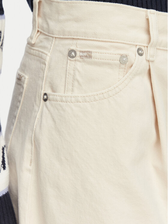 Tommy Jeans Tommy Jeans Jeans hlače DW0DW22409 Kremna Loose Fit