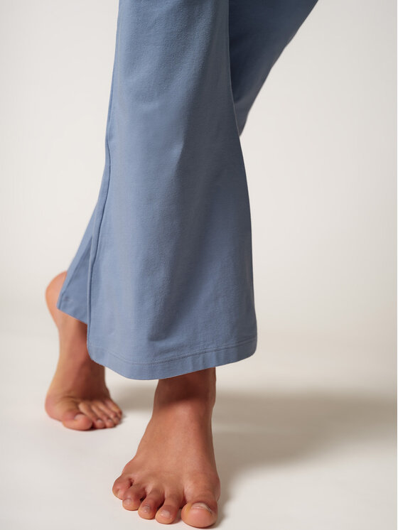 Skiny Skiny Dámské kalhoty 82619 Modrá Slim Fit
