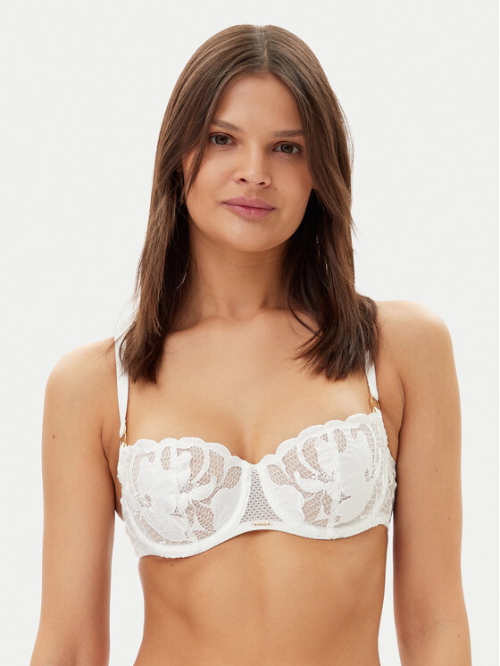 Chantelle Chantelle Grudnajk balkonet Fleurs Signature C12Q50 Bijela