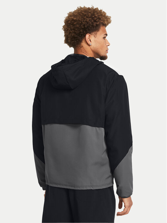 Under Armour Under Armour Jakna protiv vjetra Ua Legacy Windbreaker 1382875-001 Crna Loose Fit