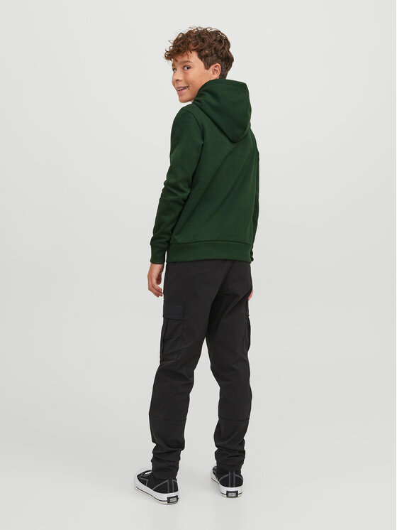 Jack & Jones Junior Jack & Jones Junior Bluza 12237210 Zielony Regular Fit
