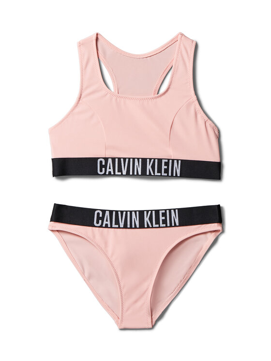 Calvin Klein Swimwear Costum de baie KY0KY00091 Roz