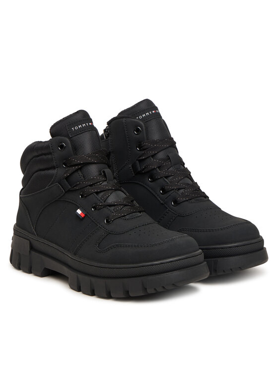 Tommy Hilfiger Tommy Hilfiger Зимни обувки T3X5-35292-0316 S Черен